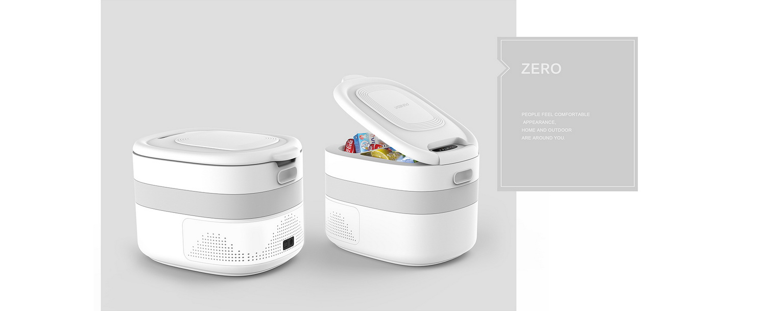 夏季自驾出游，品拉索工业设计如何让车载冰箱倍享清凉